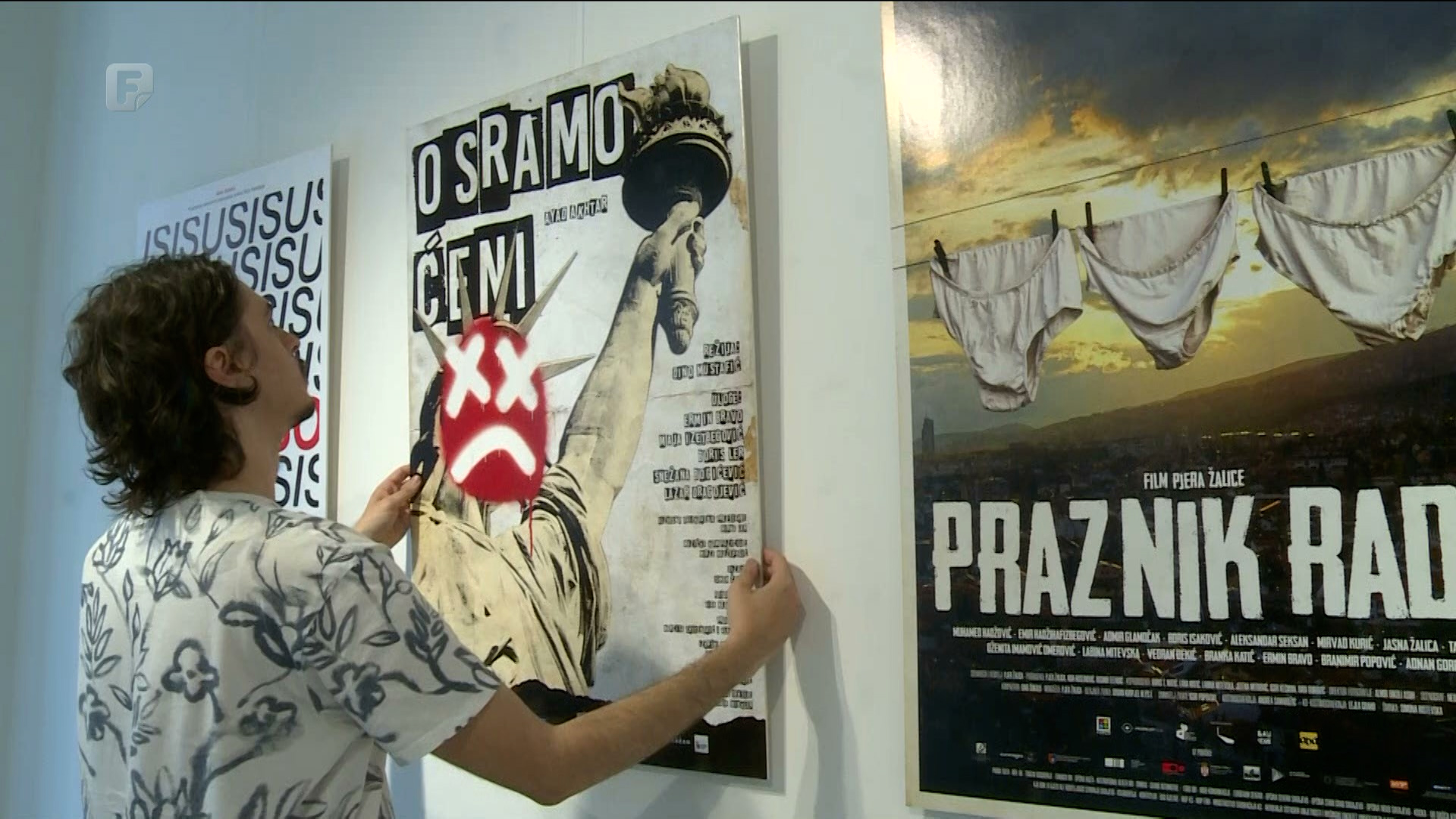 U Beogradu izložba filmskih i pozorišnih plakata Ismara Žalice